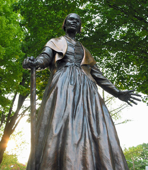 Sojourner Truth, a former slave who lived in Florence, MA in the mid-1800′s,